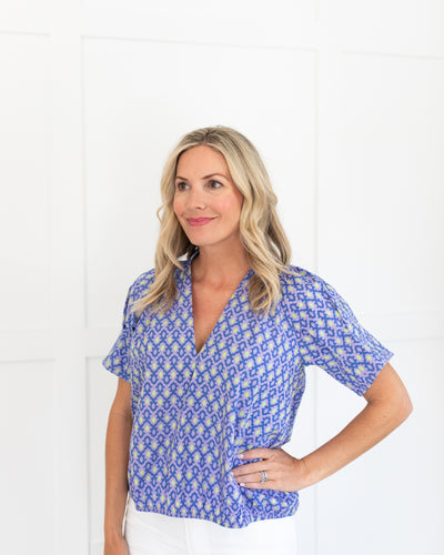 Merritt Top in Lavender Sorbet