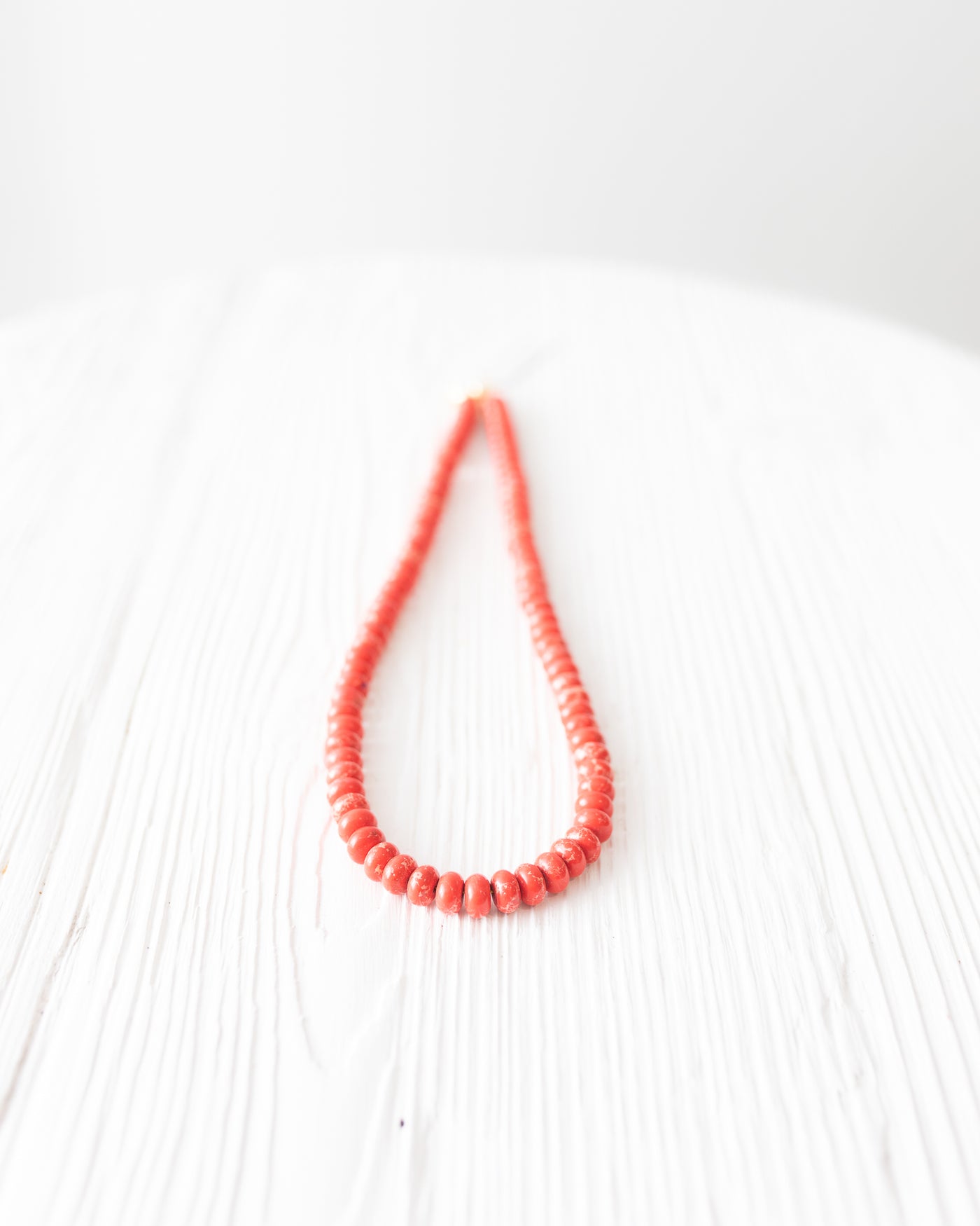 Red Jasper 17" Beaded Necklace