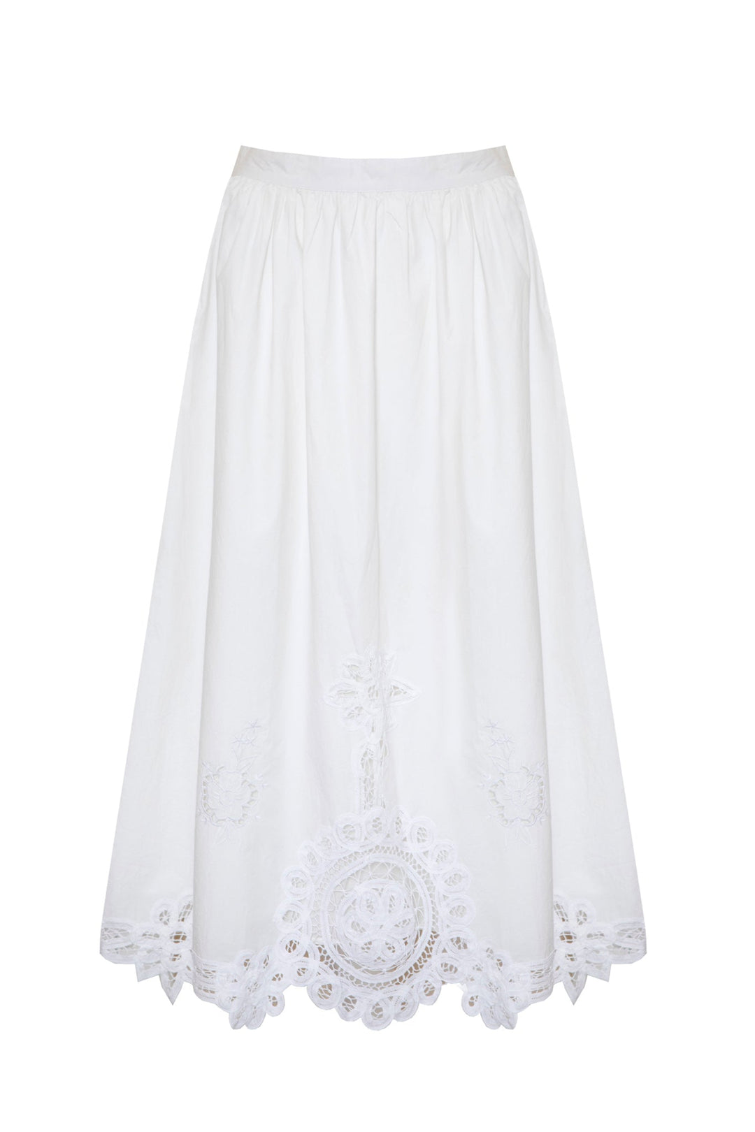 Corrine Skirt in Vintage Lace by Hunter Bell 4