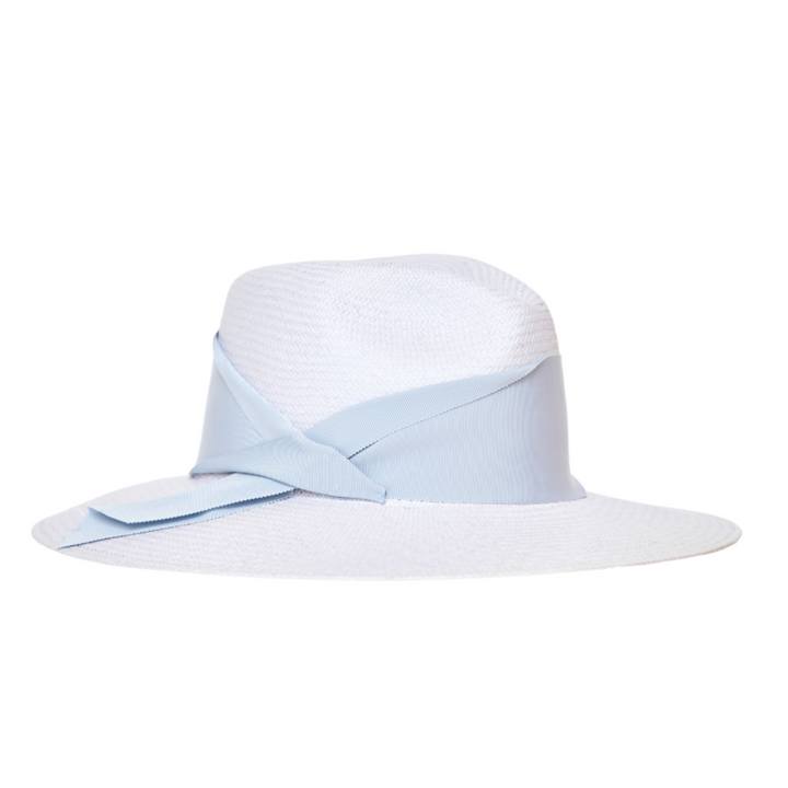 Gardenia Straw Hat in Fog by Freya