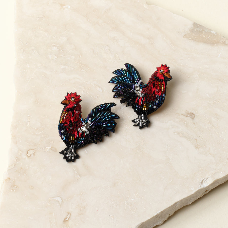 Gamecock Stud Earrings