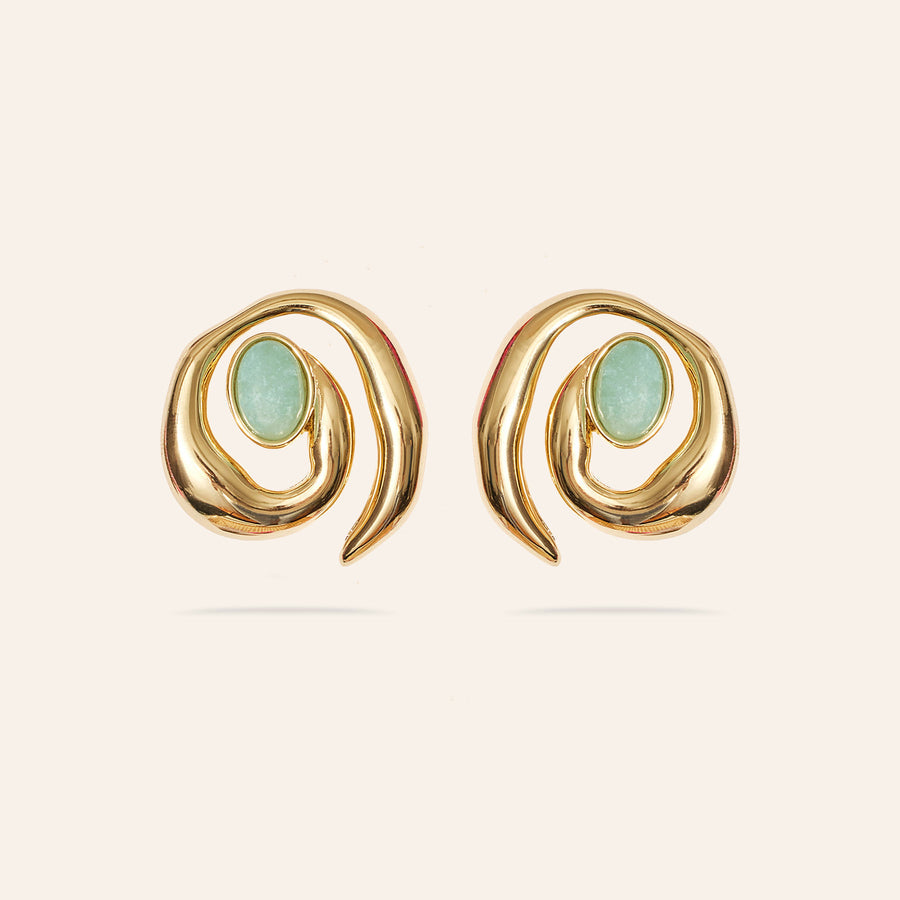 Turquoise Vida Stud Earrings