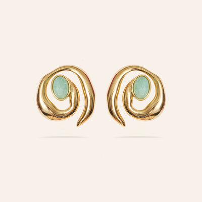 Turquoise Vida Stud Earrings