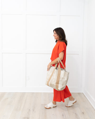 Tomato Textured Set