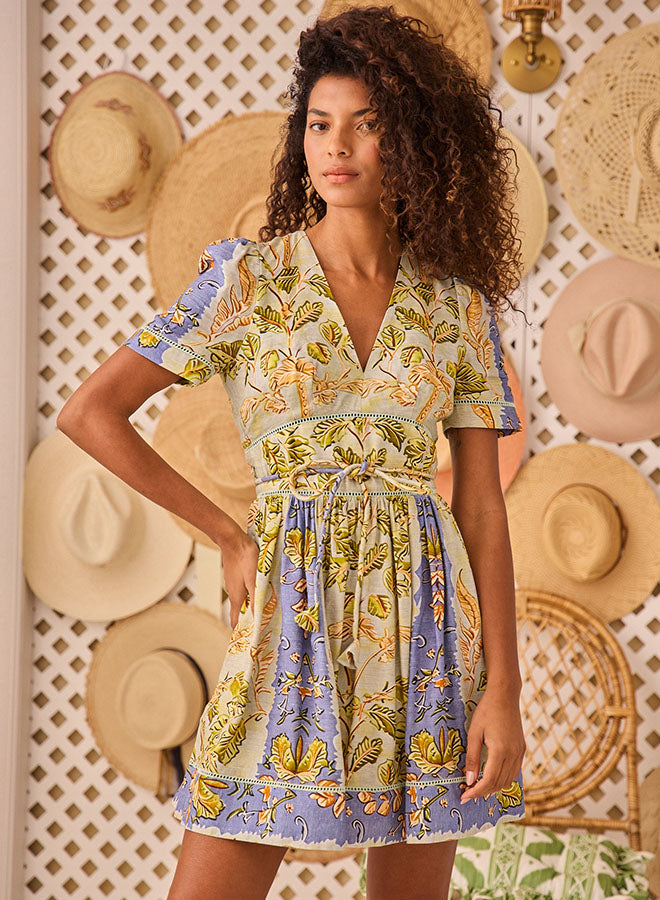 Roan Dress in Vineyard
