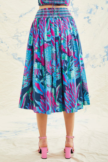 The Meadow Skirt in Olinda Print by Love the Label