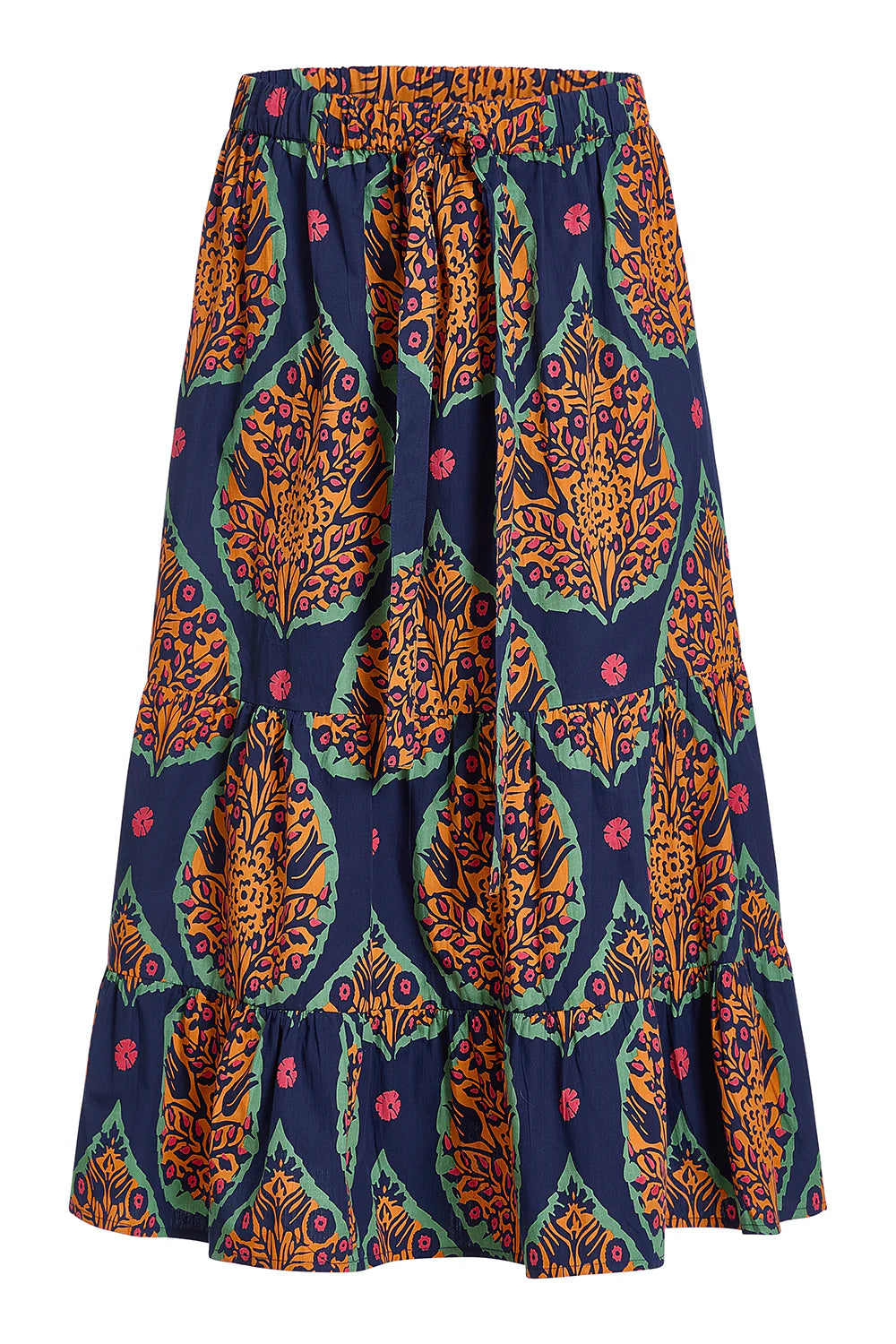 Market Skirt in Saffron Botanicals