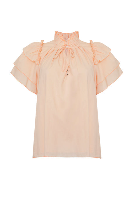 Millie Top in Blush by Hunter Bell