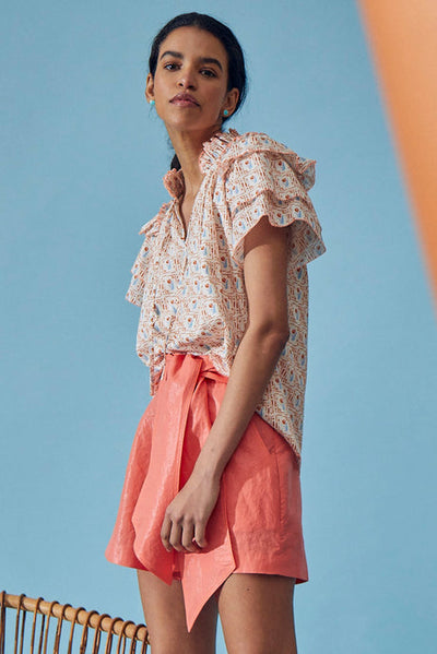 Millie Top in Tulip by Hunter Bell