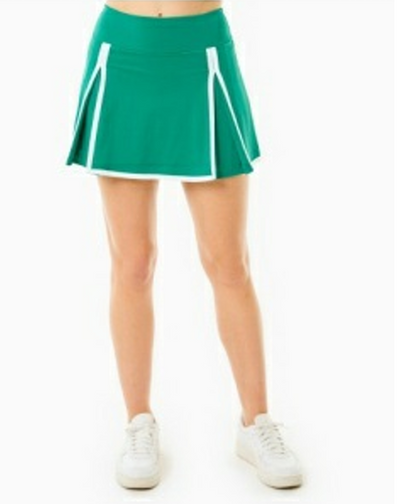 Kelly Green Gardenia Skort