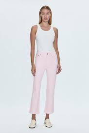 Blush Lennon High Rise Crop Boot