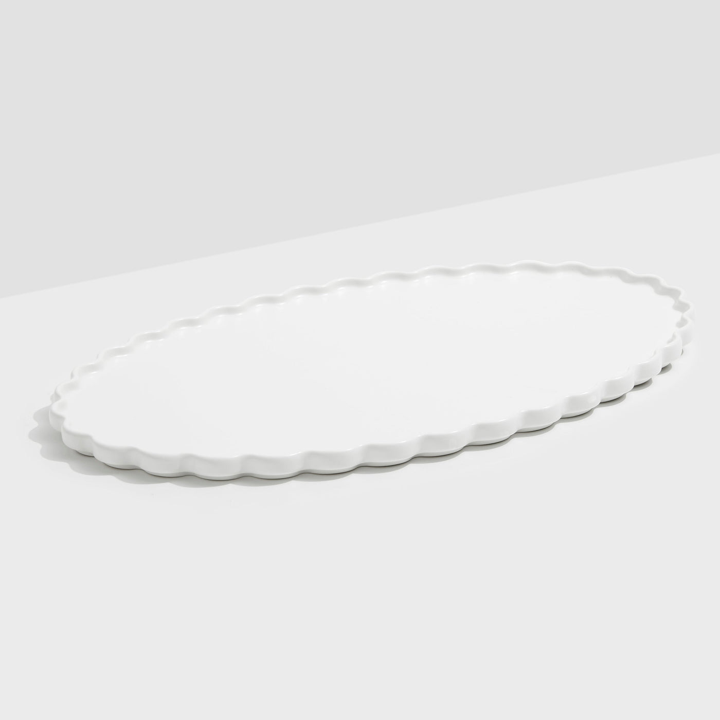 Wave Oval Platter