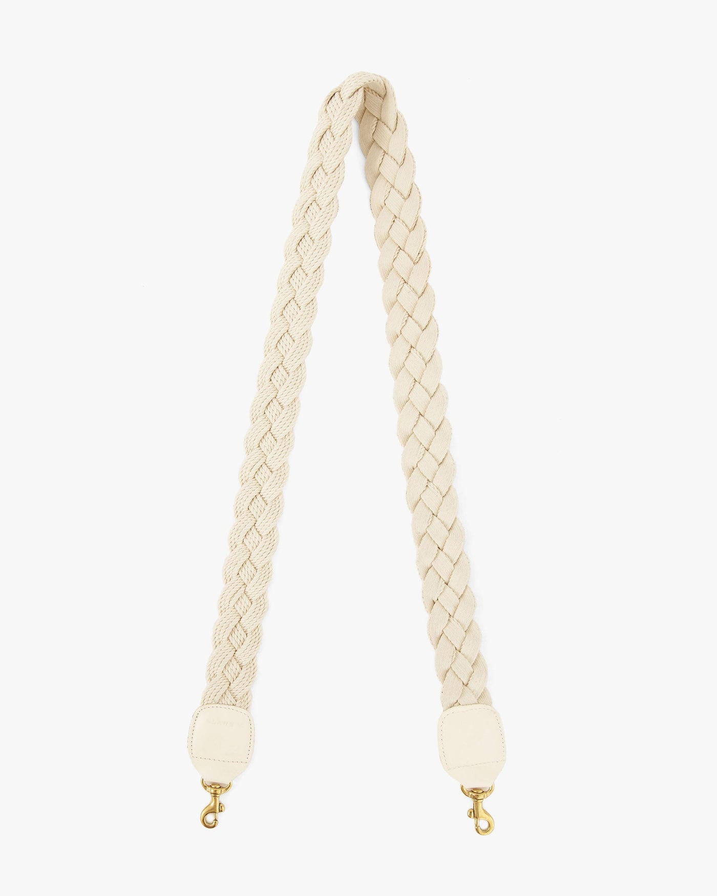 Ivory Crossbody Strap Braided Rope
