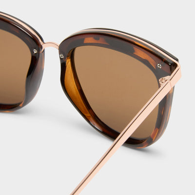 Caliente Tortoise Shell Sunglasses in Rose Gold Polarized