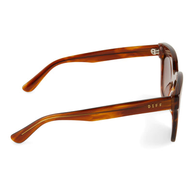 Gold and Brown Tortoise Sunglasses