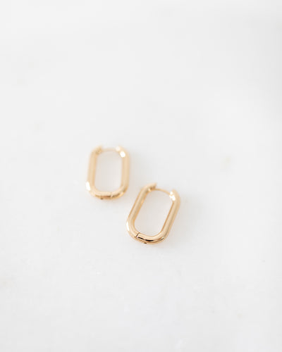 Pia Hoop In Gold by Mignonne Gavigan