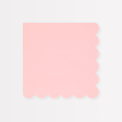 Candy Pink Large Paper Napkins by Meri Meri