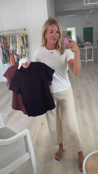 Basic Chocolate Brown T-Shirt