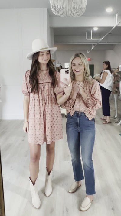 Rue Blush Petal Blouse