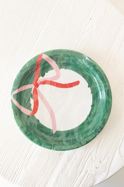 Wreath Paper Plates