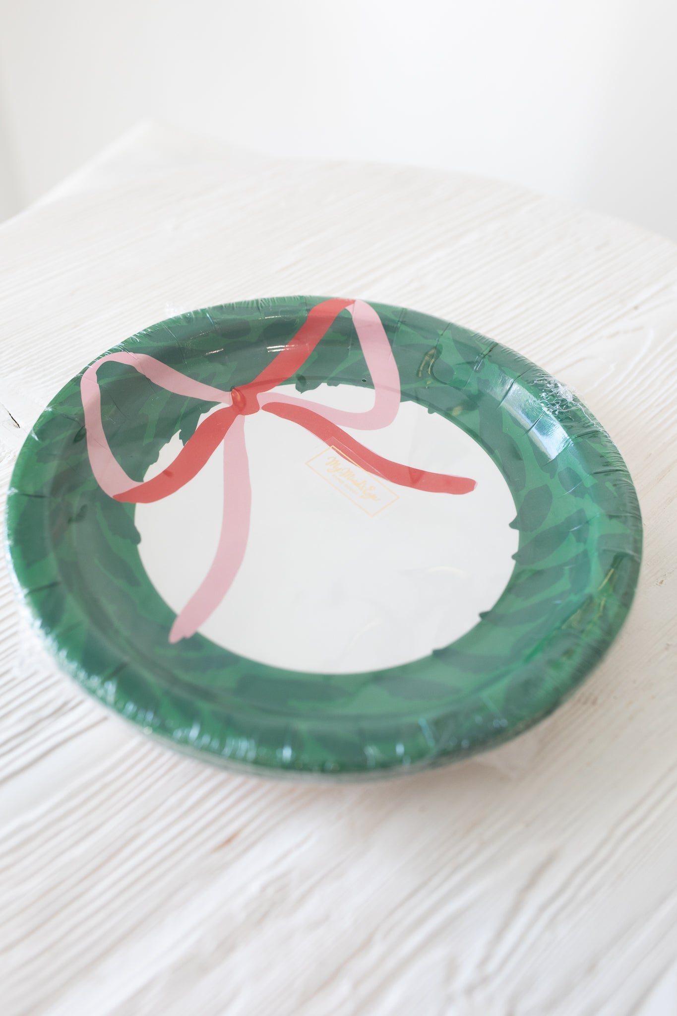 Wreath Paper Plates