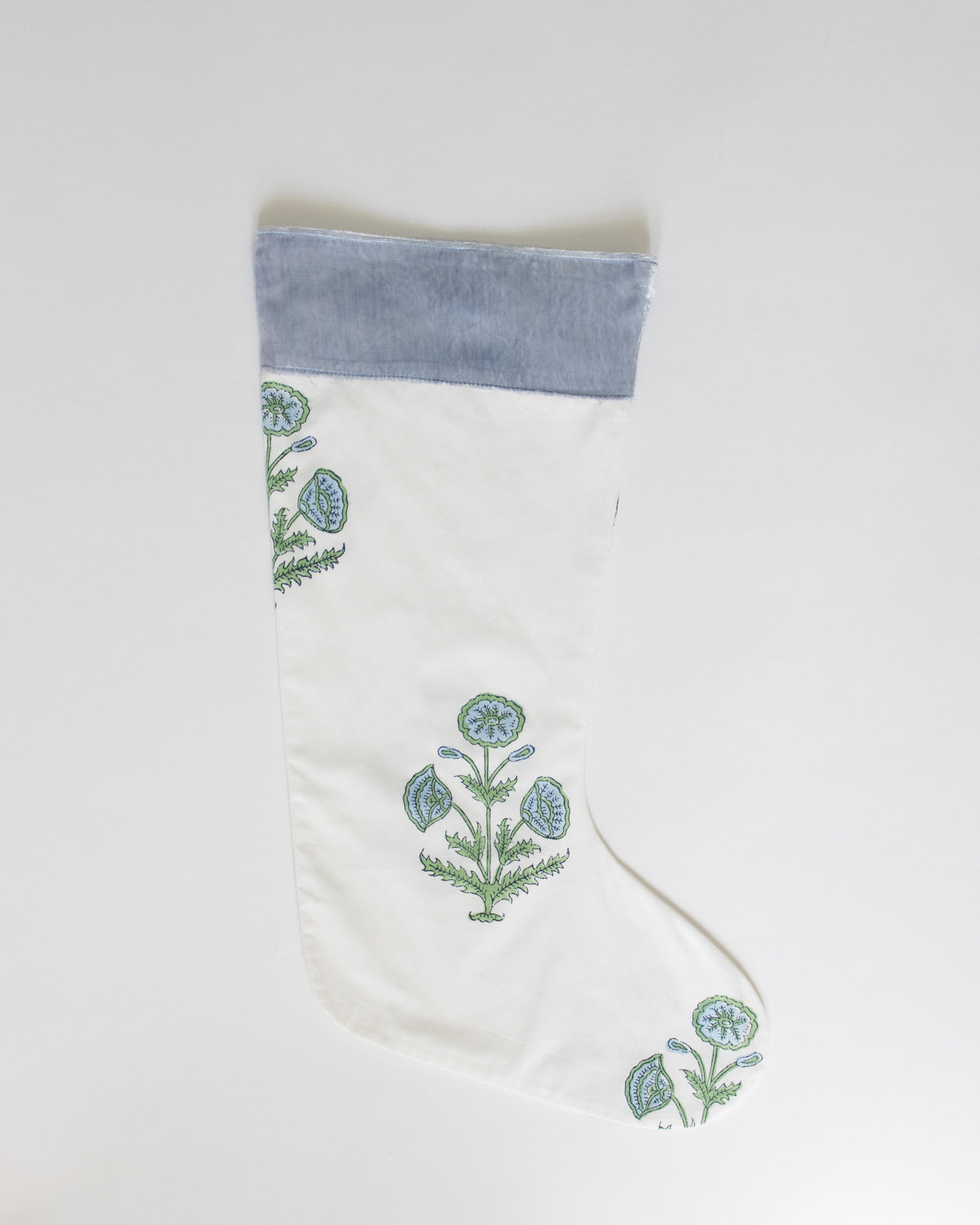 French Bleu Christmas Stockings by Saule Parc