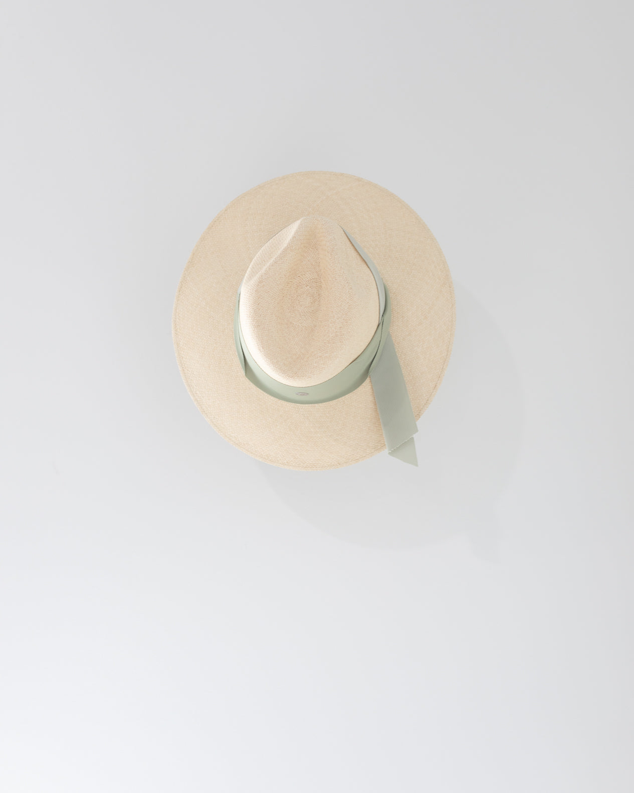 Freya Gardenia Hat in Natural With Moss/Melon
