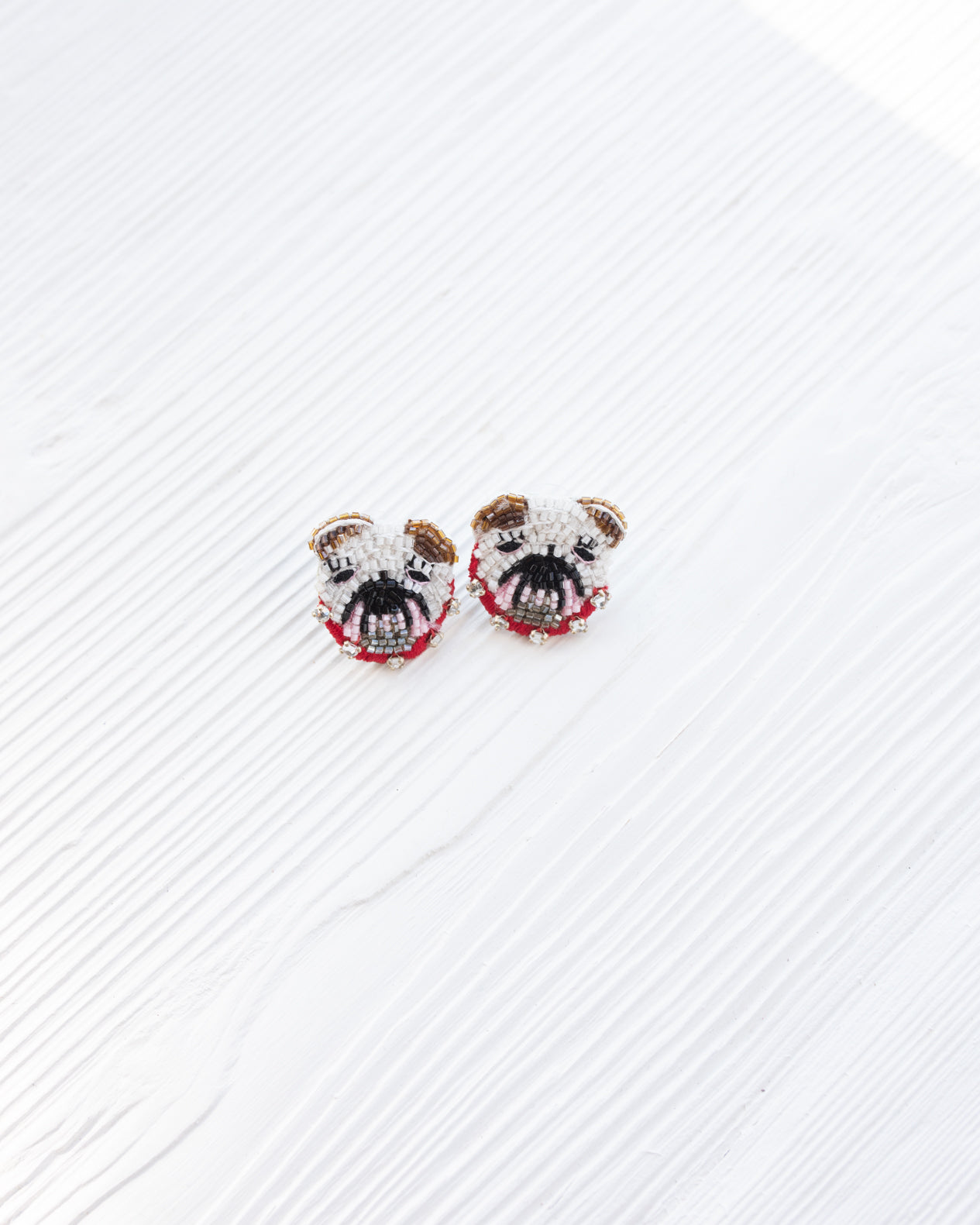 Bulldawg Stud Earrings by Mignonne Gavigan
