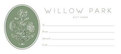 Willow Park Gift Card Email Version