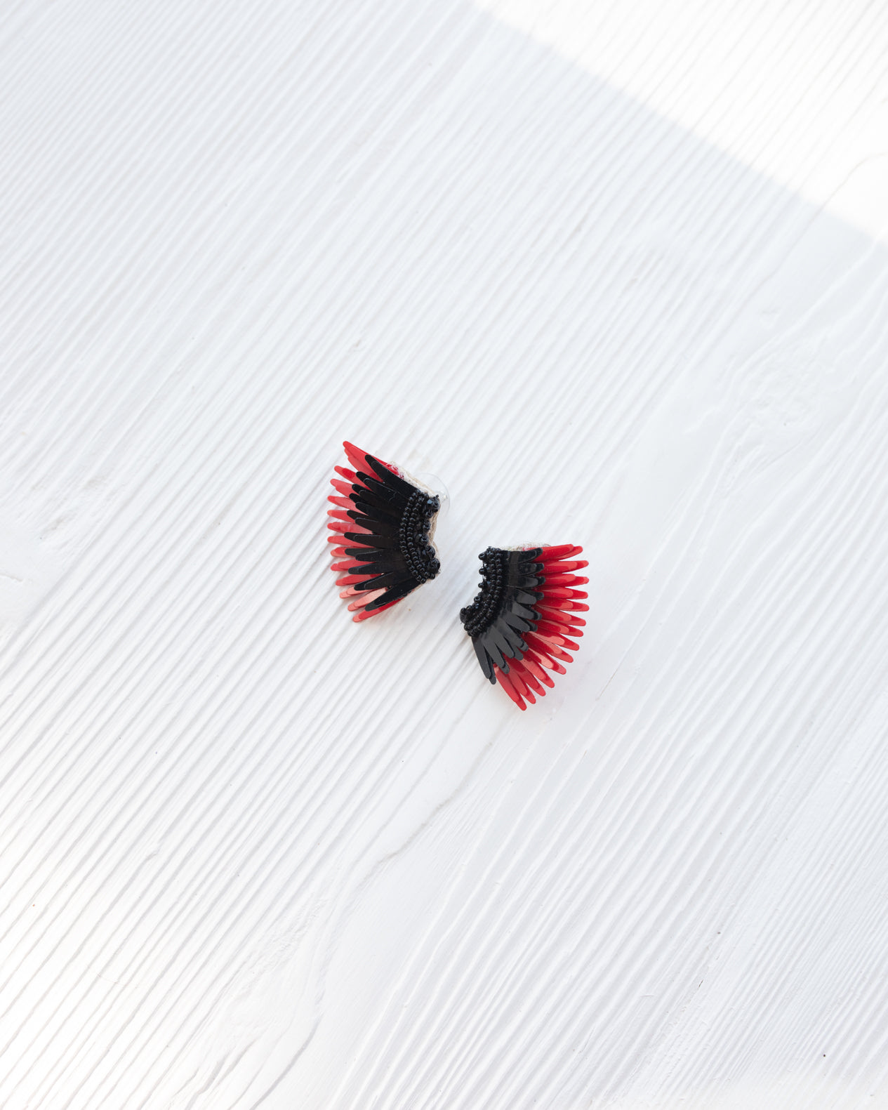 Mignonne Gavigan Black/Red Mini Madeline Earrings